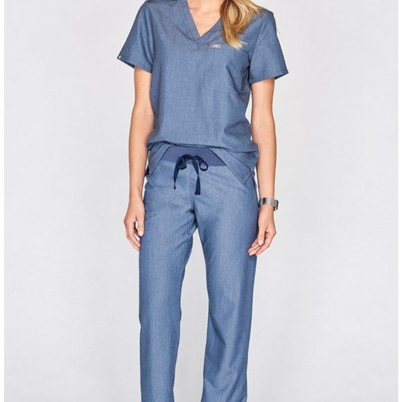 Figs Heather Demin Livingston - Picture 2 of 5